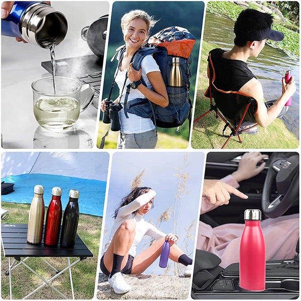 Double Walled Cola Shape Thermos