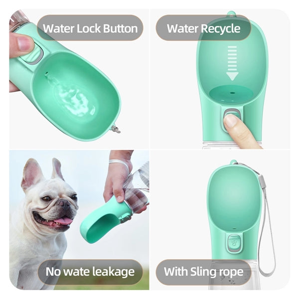Pet Water Bottle Feeder Dispenser