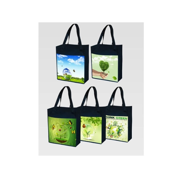 Front Pocket PET Bags X stitching