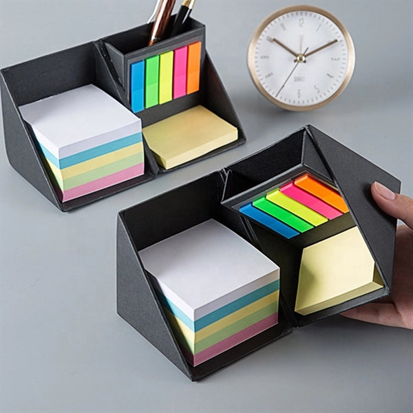Foldable Memo Pad Cube Box