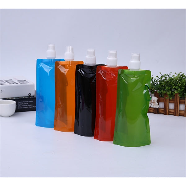 480ml(16oz) collapsible water bag
