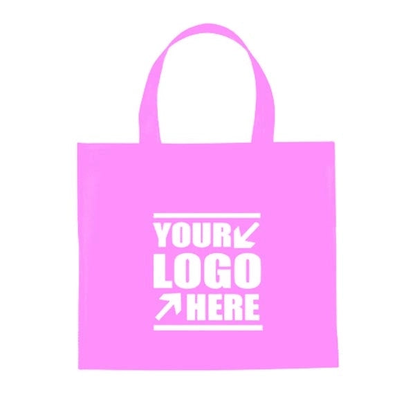 Heat Seal Non-Woven Shopping Tote Bag.