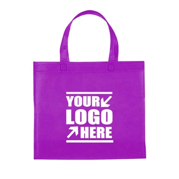 Heat Seal Non-Woven Shopping Tote Bag.