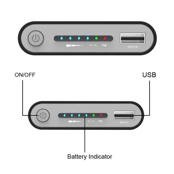 Quick Ship Portable Charger 10000mAh