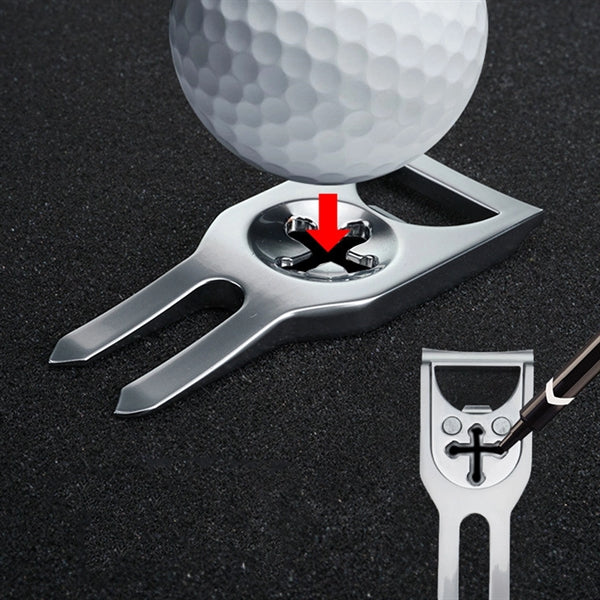 Divot Repair Multitool with Ball Marker Gift Tin