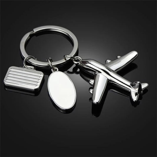 Creative Plane Keychain Airplane Keyring