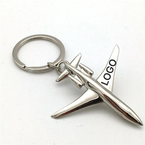 Aviation Aircraft Plane Shape Key Chain