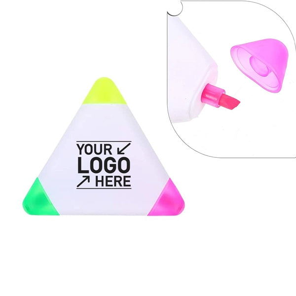 3 in1 Triangle Highlighter Pen