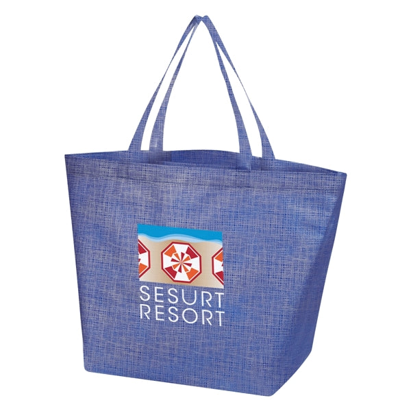 Crosshatch Non-Woven Tote Bag