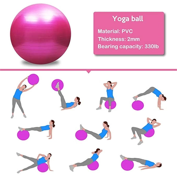 Exercise Yoga Balls With Pump