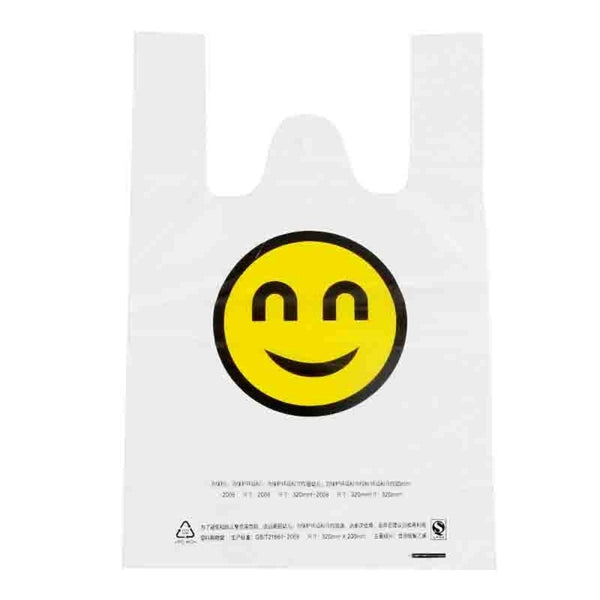 Printing Biodegradable T-shirt Plastic Shopping Bag