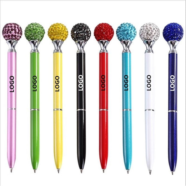 Metal Diamond Ballpoint Pen