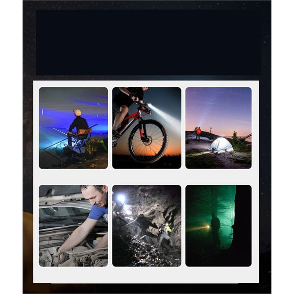 Outdoor COB magnet pen shape maintenance flashlight