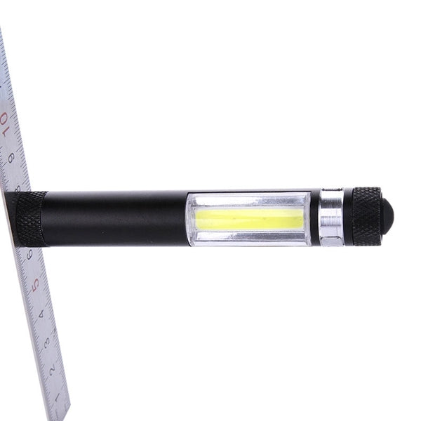 Outdoor COB magnet pen shape maintenance flashlight