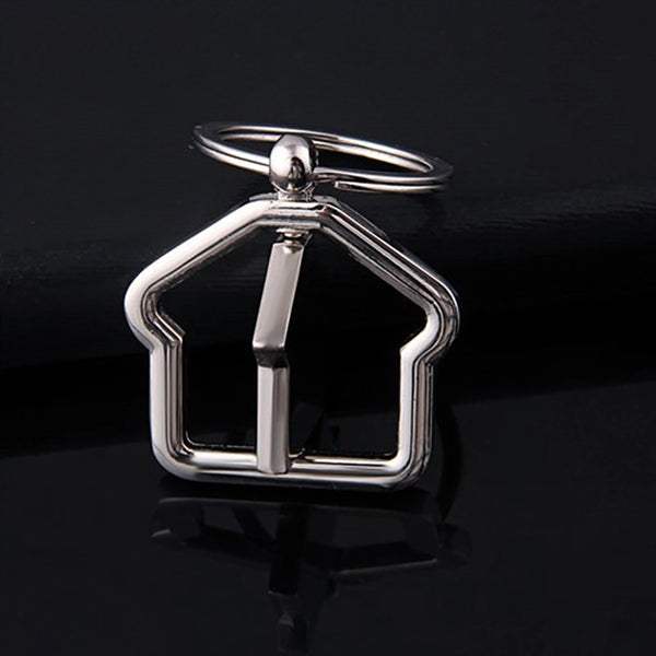 House Shaped Revolving Keytag