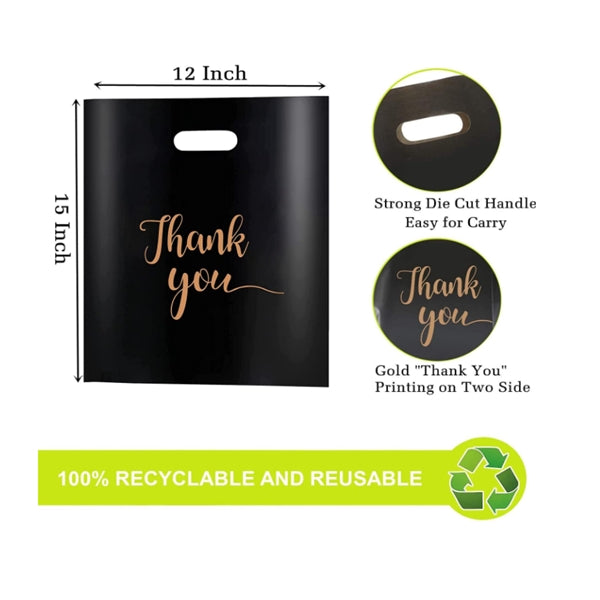 Die Cut Plastic Shopping Bags