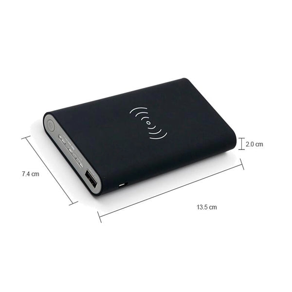 US Inventory Power Bank 10000mAh With QI Wireless Charger