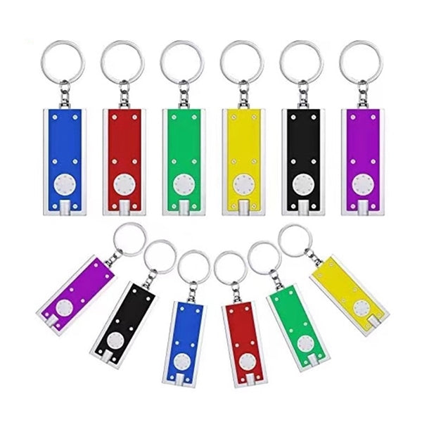 Slim LED Flashlight w/ Key Chain