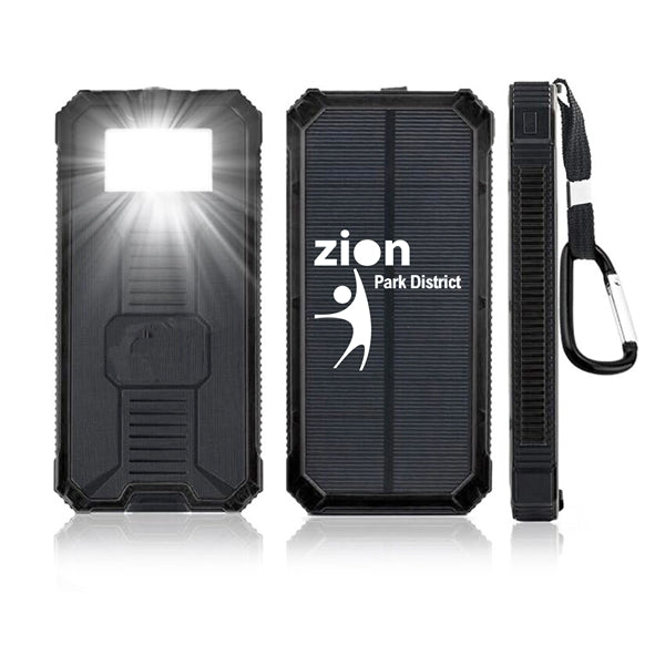 10000mAh Solar Power Bank for Outdoor Camping