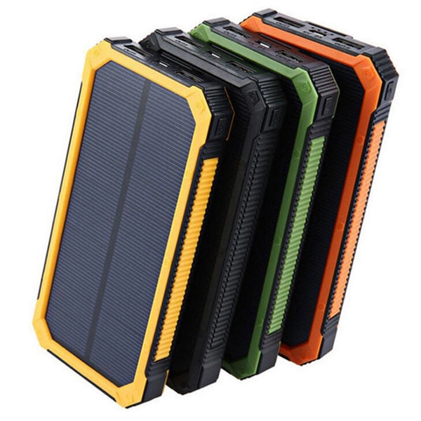 10000mAh Solar Power Bank for Outdoor Camping