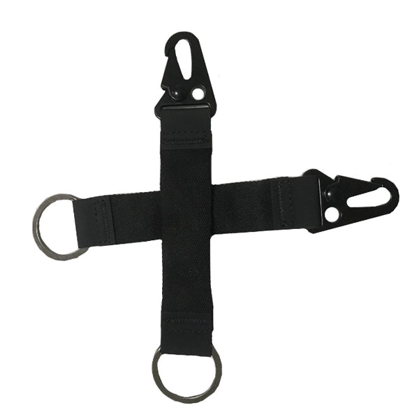 Tactical Gear Nylon Strap Belt Keychain