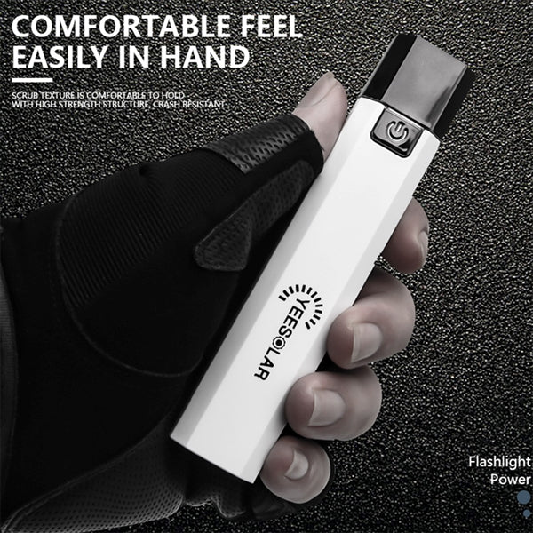 Portable Flashlight With Power Bank