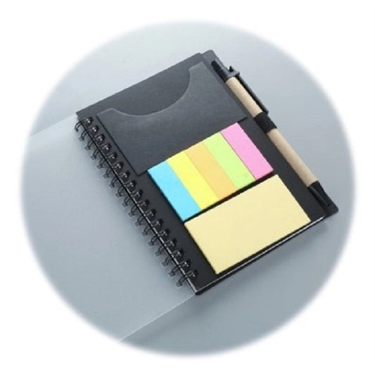 Journal with Pen, Flags & Sticky Notes