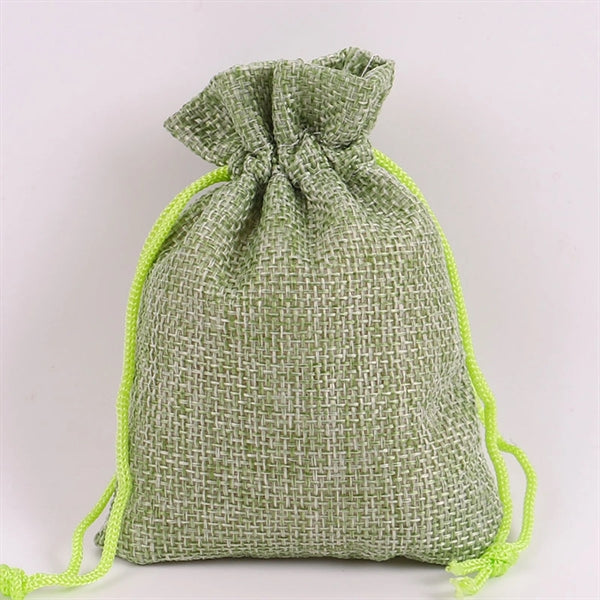 Natural Burlap Drawstring Multi purpose Bags for Gifts.