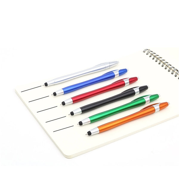 Ballpoint Pen with Stylus Tip