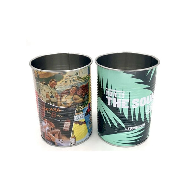 Full Color Wrap Tin Can Cup 15 oz