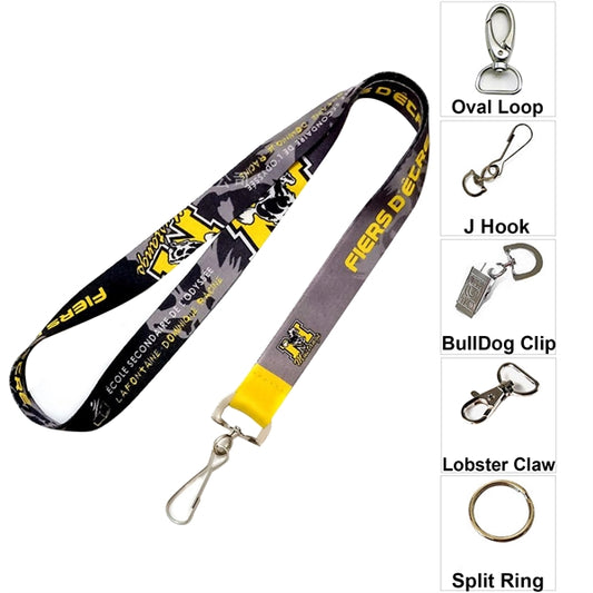 Polyester Lanyard Custom Printed ID Badge Holder