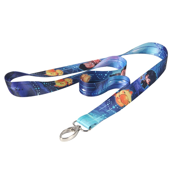 Polyester Lanyard Custom Printed ID Badge Holder