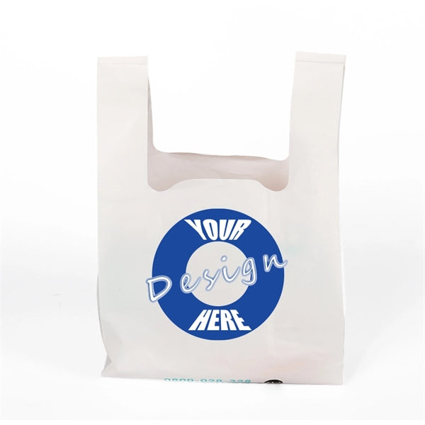 Plastic Shopping Bags custom size and your logo