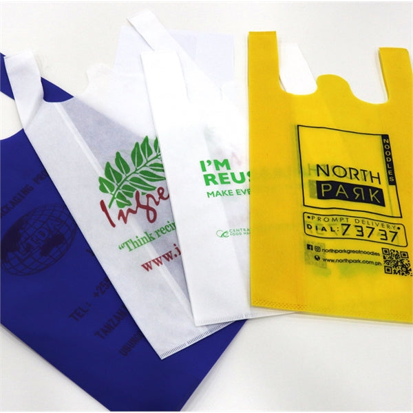 Plastic Shopping Bags custom size and your logo