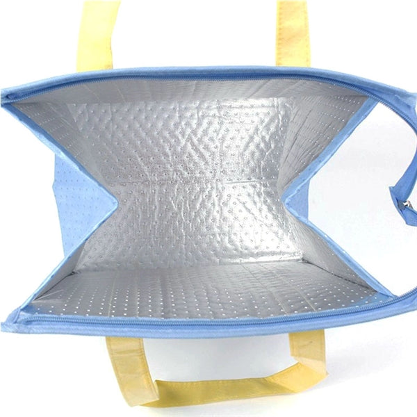 Super Large Insulated Cooler Zipper Tote Bag