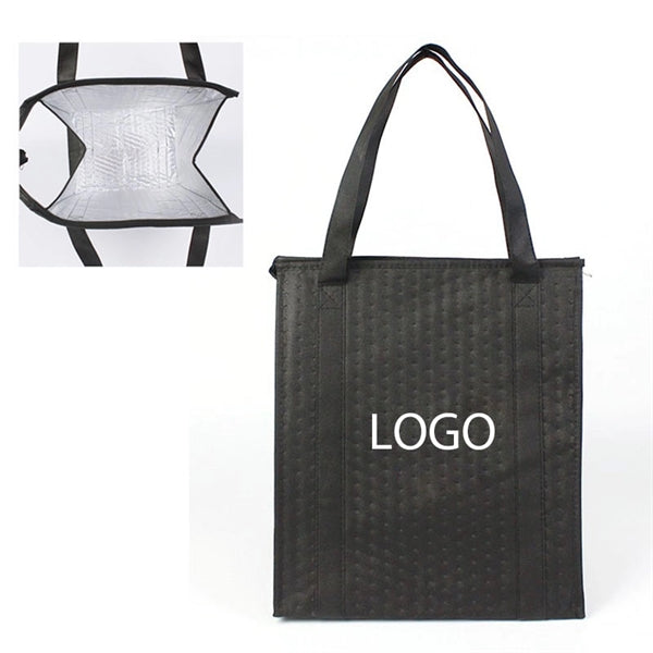 Super Large Insulated Cooler Zipper Tote Bag