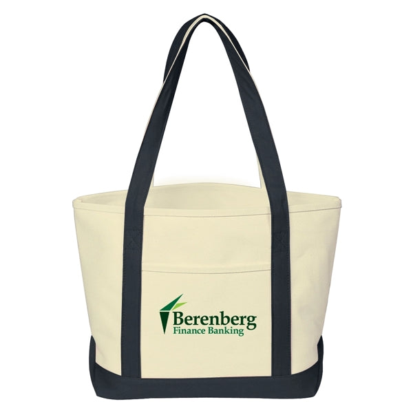 Medium Starboard Cotton Canvas Tote Bag