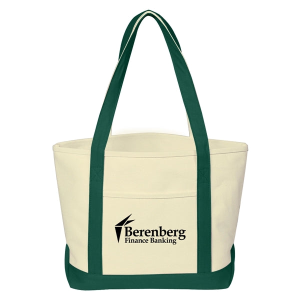 Medium Starboard Cotton Canvas Tote Bag