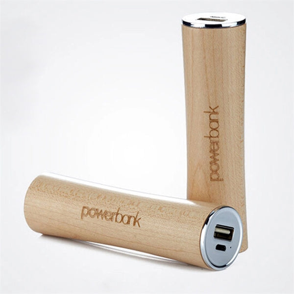 Portable Wooden Charger 2200mAh