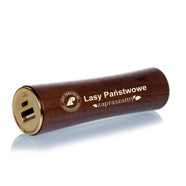 Portable Wooden Charger 2200mAh