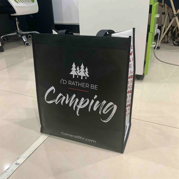 Matte Laminated Non-Woven Shopper Tote Bag