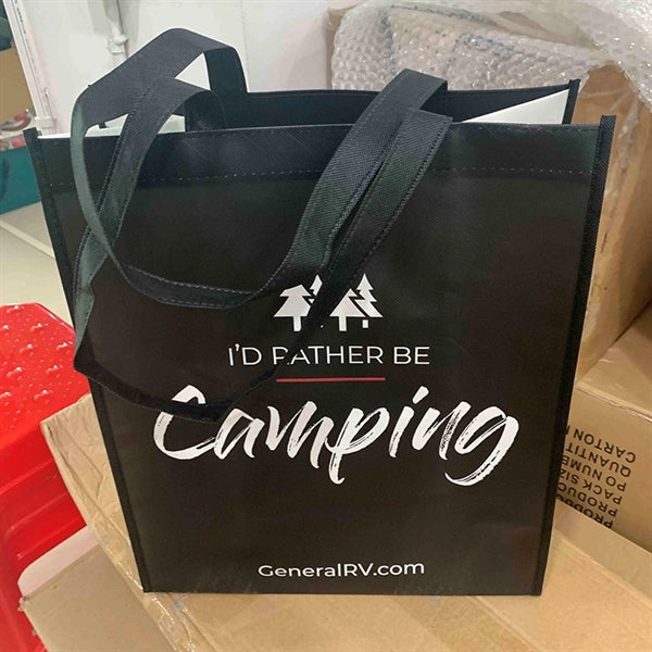 Matte Laminated Non-Woven Shopper Tote Bag