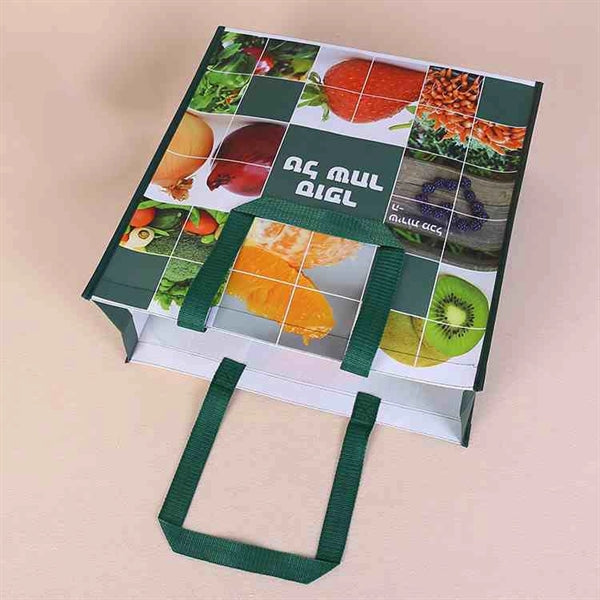 Laminated Grocery Tote bag