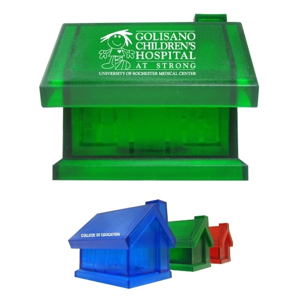 House shape coin bank