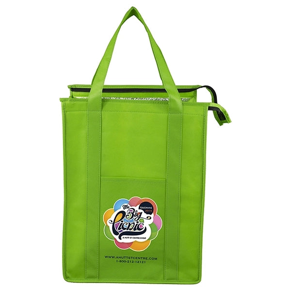 12"W x 16"H x 10"Gusset - "SUPER COOLER" Large Insulated Coo