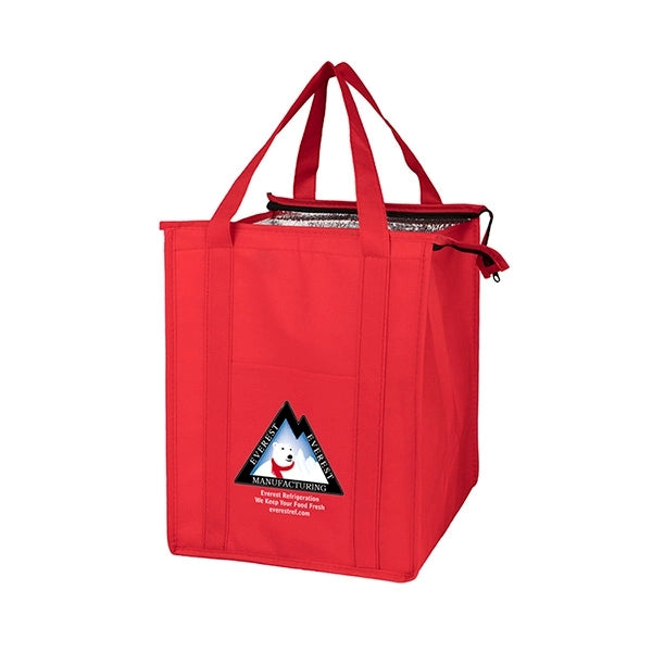12"W x 16"H x 10"Gusset - "SUPER COOLER" Large Insulated Coo