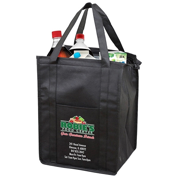 12"W x 16"H x 10"Gusset - "SUPER COOLER" Large Insulated Coo