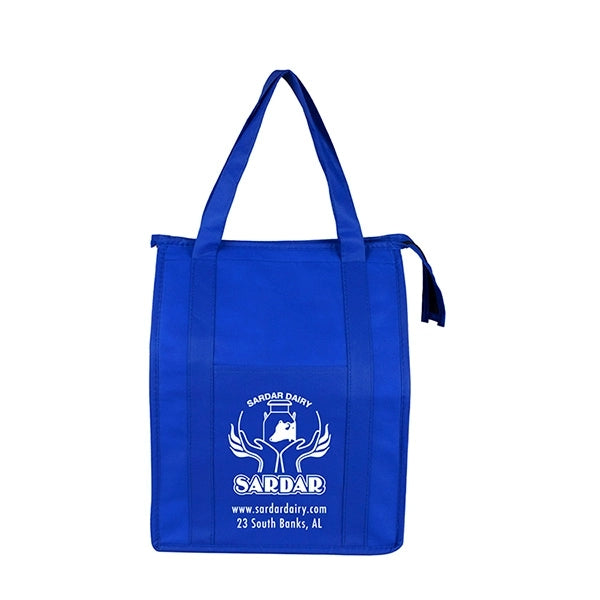 12"W x 16"H x 10"Gusset - "SUPER COOLER" Large Insulated Coo