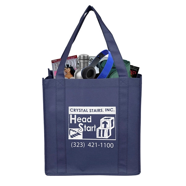 12-1/2"W x 13"H x 8"Gusset - "MEGA" Grocery Shopping