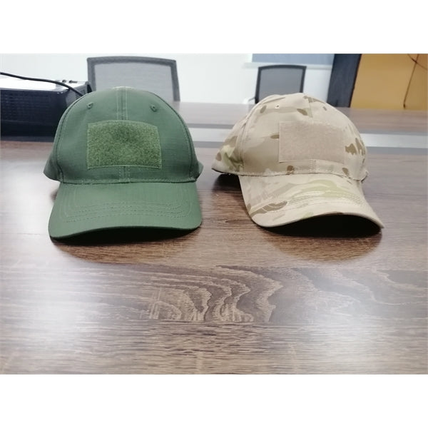 Military cap Camo Hap with Tactical Patche